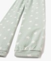 Pyjama en velours à motifs papillons et étoiles fille